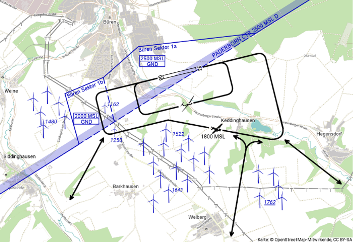 anflug bueren